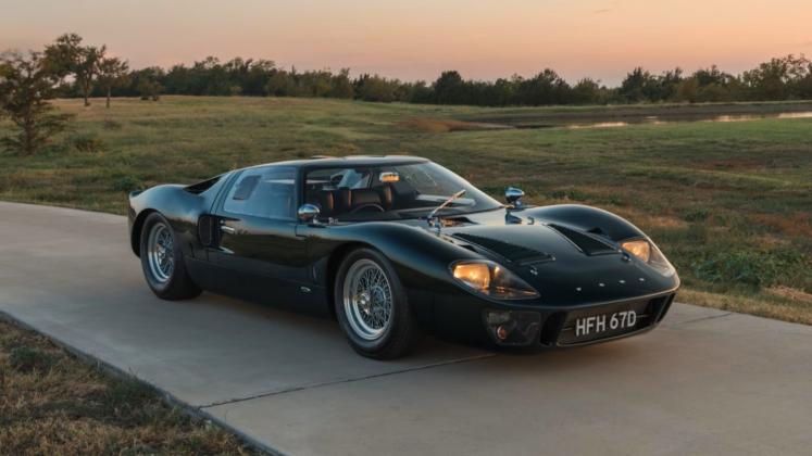 This 1966 Ford GT40 Mark I Road Car went for $7.04 million, the top seller at last year’s Mecum Kissimmee 2025 event.  (Photo/Mecum)
