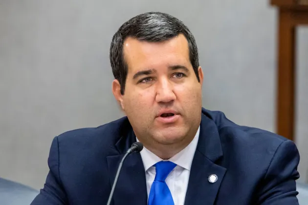 House Majority Leader Tyler Sirois, R-Merrit Island, is sponsoring a bill to lower the minimum age for purchasing rifles and other long guns. (Photo Colin Hackley/News Service of Florida)