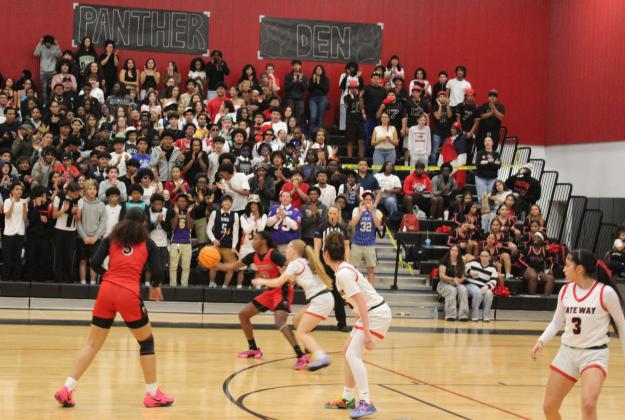 Gateway's loud student section joined the Panthers defense in making it difficult for New Smyrna Beach in Friday's regional final. (Photo/Ken Jackson)