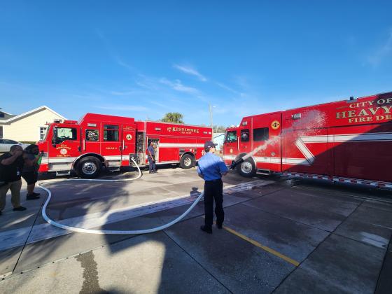 Next rig up: Heavy Rescue 1 replaces Squad 11, which will remain in KFD inventory. (Photo/Ken Jackson)