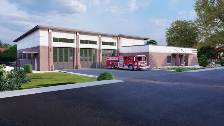 Kissimmee leaders gathered Wednesday for the ceremonial groundbreaking on Fire Station 2 in the Mill Slough community. (Photo/City of Kissimmee)