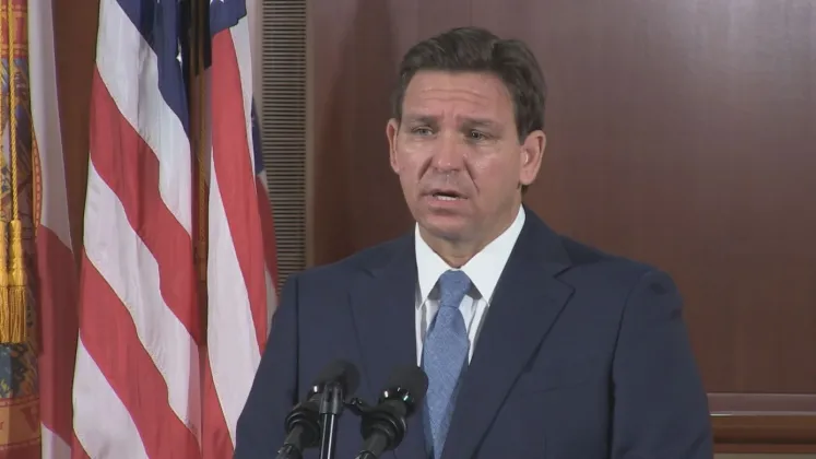 Gov. Ron DeSantis releases a nearly $114.8 billion budget proposal on Wednesday while calling for a special legislative session to take up a property tax cut amendment to appear on the November ballot. (Photo/Tom Urban, News Service of Florida)