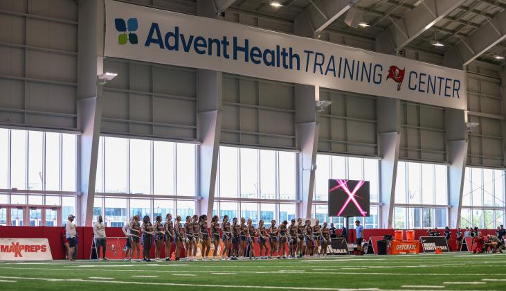 Harmony High's flag football team played in the Class 4A state semifinals last season. Based on their ranking, the Longhorns would have been eligible for a new Open Division approved by the FHSAA had it been in place in 2026. (Photo/Taylor McFee)