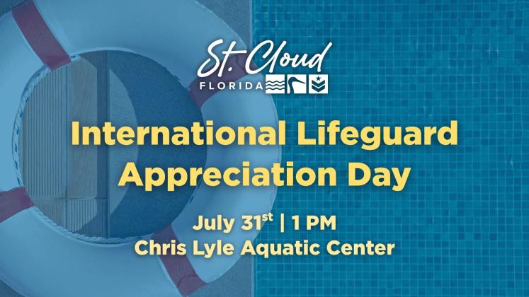 Celebrate International Lifeguard Appreciation Day at a friendly competition between residents and lifeguards at the Chris Lyle Aquatic Center on Friday.