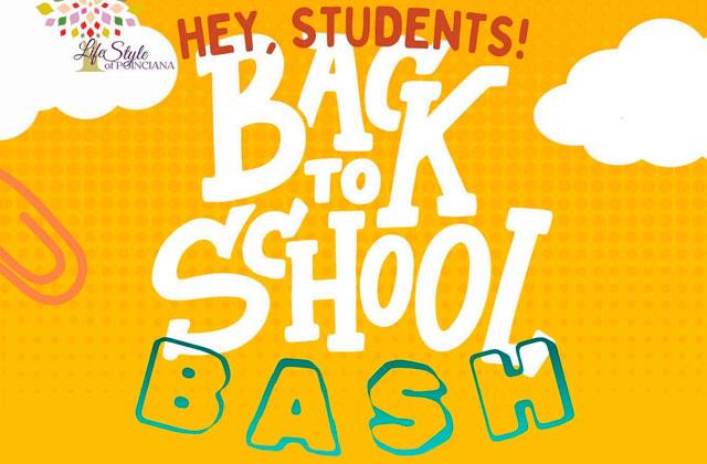 The Association of Poinciana Village’s Back to School Bash Aug. 1 is one of a number of such events coming up in Poinciana. (Graphic/APV)
