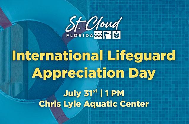 Celebrate International Lifeguard Appreciation Day at a friendly competition between residents and lifeguards at the Chris Lyle Aquatic Center on Friday.