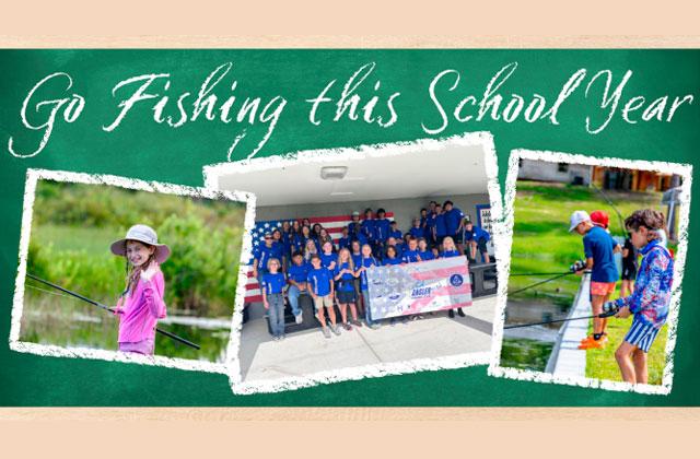 Registration opens Thursday, Aug. 20 at 8 a.m. on a first-come, first-serve basis for the Florida Fish and Wildlife Conservation Commission’s (FWC) School Fishing Program. (Graphic/FWC)