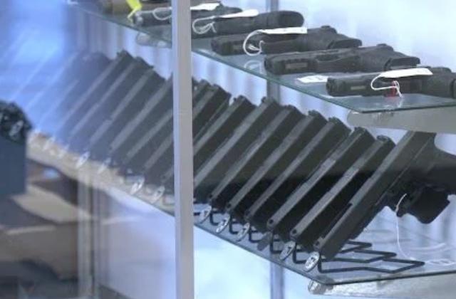 Shoppers will be able to avoid paying sales taxes on gun purchases from Monday through the end of the year. (News Service of Florida Photo Mike Exline)
