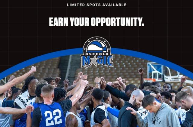  The Osceola Magic Combine (formerly the local player tryouts) will be on on Saturday, Sept. 5 at the Silver Spurs Arena. (Graphic/Osceola Magic)
