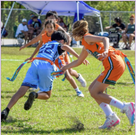 Registrations are now open for Osceola Flag Football for players of all skill levels. (Photo/Osceola Flag Football)