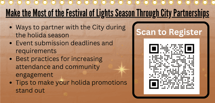 Brewing Holiday Marketing with the City of Kissimmee at Violet's Garage — Aug. 27
