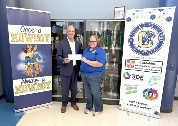 Osceola High forensics science teacher Stacy Morris has received a $5,000 STEM from Toshiba. (Photo/School District of Osceola County)