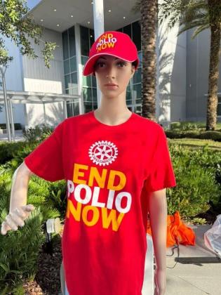 Rotary International has been working to eradicate polio for more than 35 years through the End Polio Now program.