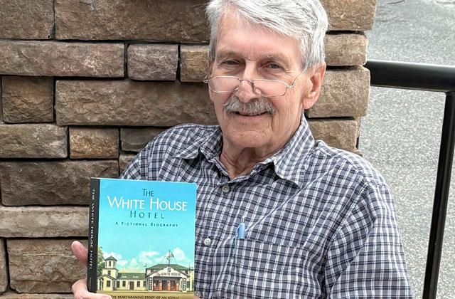 St. Cloud resident Timothy Pilkington, author of the book “The White House Hotel.” (Photo/Terry LLoyd)