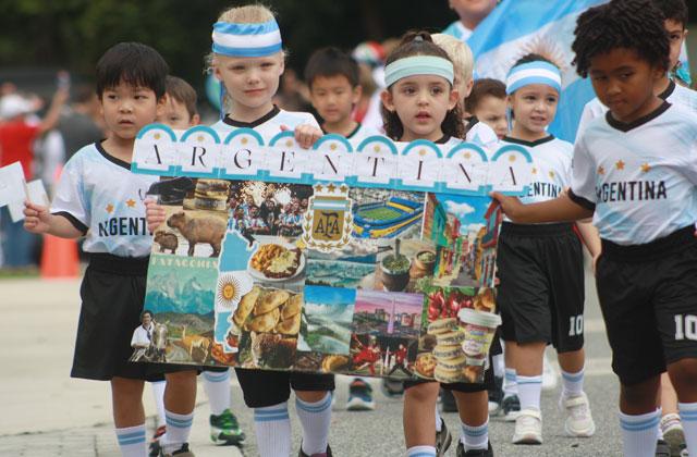 Viva la Argentina! (And Viva la Messi!) (Photo/Christine Pike)