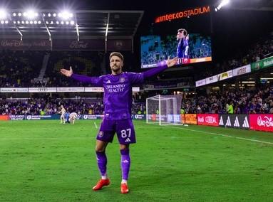 Marco Pasalic scores in extra time. Photo by Mark Thor OCSC staff photographer