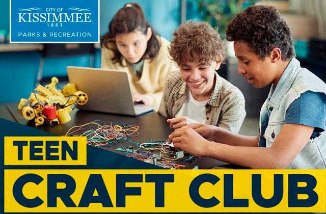 Get creative and have fun at Teen Craft Club at Oak Street Park Community Center for a free monthly craft program where teens can explore their creativity, learn new skills, and create fun, trendy crafts. 