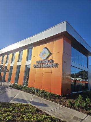 It's all at the Osceola Tech Library at Bill Beck Boulevard and Fortune Road. (Photo/Ken Jackson)