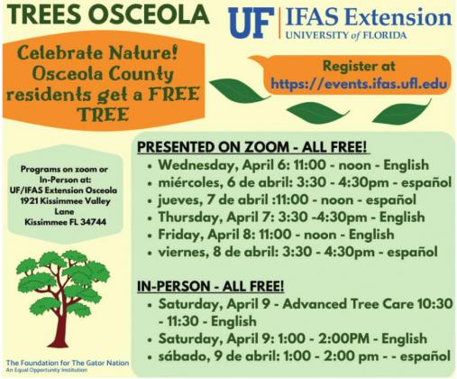 Attend a class, get a tree, create some shade, help the Earth. Sounds like a great way to spend part of the weekend.