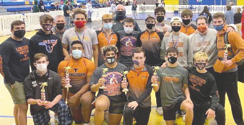 The Harmony wrestling team won their second consecutive OBC Team Championship last weekend at Osceola High School. PHOTO/HARMONY WRESTLING