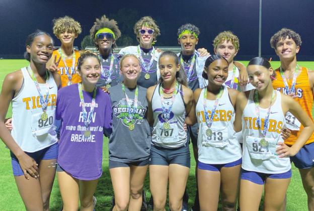 Celebration and Tohopekaliga took 13 of the 20 top spots among boys and girls runners at Friday’s J.T. Memorial Invitational at the Austin-Tindall Sports Complex. PHOTO/MINDY WHETRO