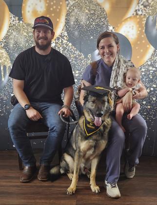 It was graduation day recently for some best friends from Wallace K9 Training’s Canine Good Citizen academy. PHOTO/KEN JACKSON