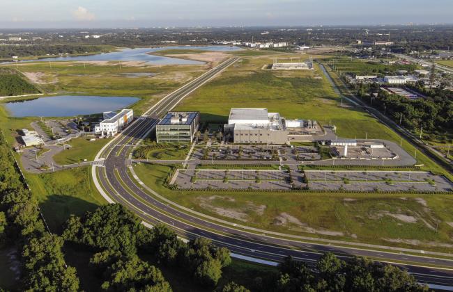 NeoCity is home to NeoCity Academy (left), the Center for NeoVation and the OC office complex. A decade in the making, it almost wasn’t.  PHOTO/OSCEOLA COUNTY