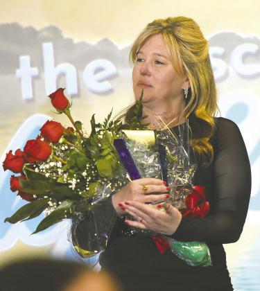 Tohopekaliga High instructional math coach Coreen Goerner was selected as Osceola County’s Teacher of the Year. PHOTOS/KATIE WILLIAMS