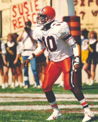 After an outstanding career at Osceola High School, Markus Paul became an All-American safety at Syracuse and set career record with 19 interceptions PHOTO/SYRACUSE U. SID