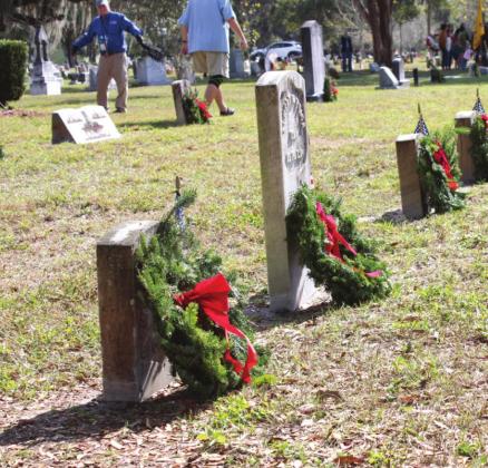 Saturday, Dec. 18 was Wreaths Across America Day.