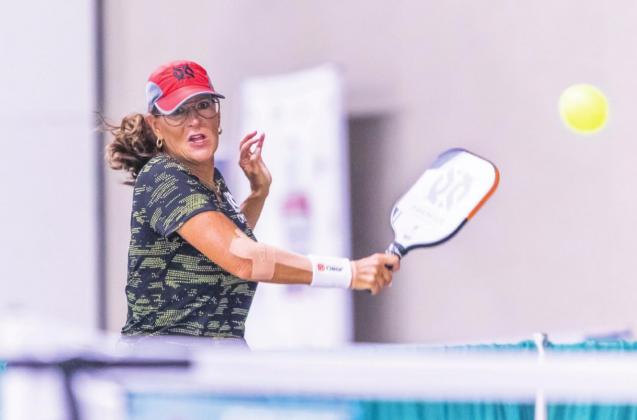 Solivita’s Erica Gonzalez is one of the country’s most accomplished pickleball players in her age group. SUBMITTED PHOTO