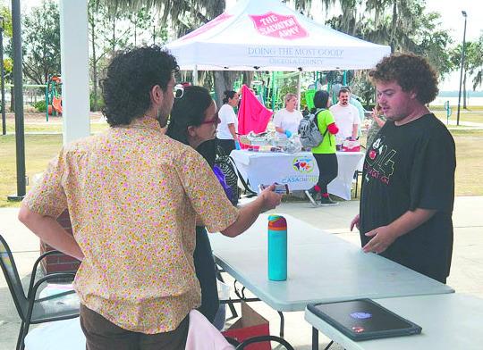 Homeless advocates held food and supply events during the January Point In Time count, in order to help centralize those they were trying to count.