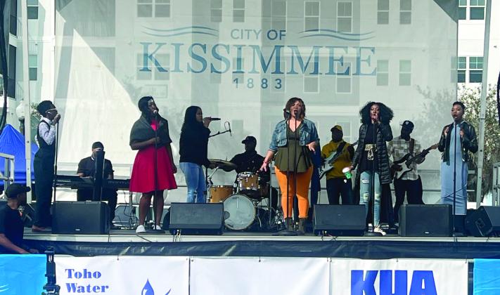 PHOTO/DONASIA HARRY The food, good vibes, and soulful music where a plenty at Saturday’s Martin Luther King Unity Celebration in Kissimmee.