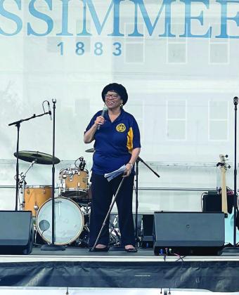 PHOTO/DONASIA HARRY The food, good vibes, and soulful music where a plenty at Saturday’s Martin Luther King Unity Celebration in Kissimmee.