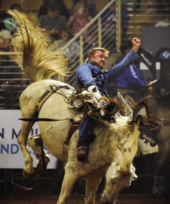Over four days of Silver Spurs Rodeo action, nearly $175,000 was awarded to professional cowboys, with thousands more going to local charitable foundations. For more photos, see our in the Photo Gallery at AroundOsceola.com. PHOTOS/KATIE WILLIAMS