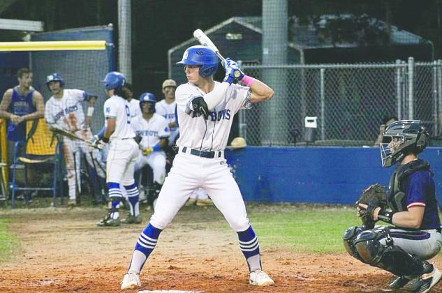 Osceola senior Nick Palmi pitched and hit his way to a Kowboy’s leadership role. SUBMITTED PHOTO