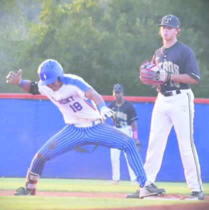 Harmony’s Sam Castillo turned his game up in the playoffs, hitting .388. PHOTO/KATIE WILLIAMS