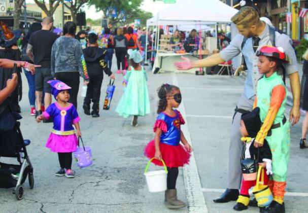 Kids of all costumes will take over downtown Kissimmee during Boo on Broadway Oct. 28. FILE PHOTO