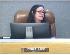 Osceola County School Superintendent Debra Pace said the district is trying to balance the impact of inflation with “a responsibility to be fiscally responsible.” PHOTO/SDOC VIDEO