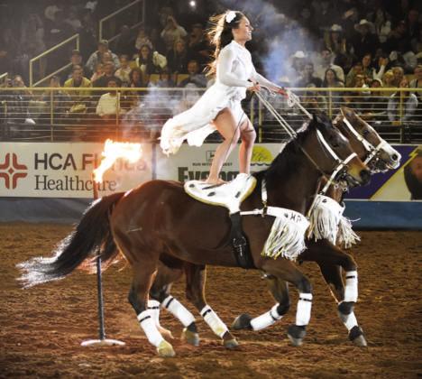 Pageantry was also a big part of the 154th Silver Spurs Rodeo. PHOTO/TAYLOR MCFEE