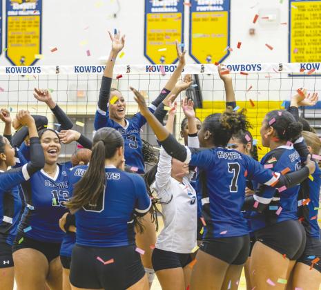 It was all celebration and confetti last week when the Osceola Kowboys claimed the Region 2 championship. PHOTO/TAYLOR MCFEE
