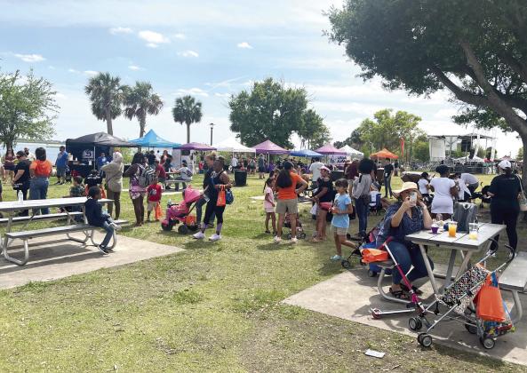 The Kissimmee Kowtown Festival, celebrating the city's 140th birthday at Lakefront Park. PHOTO/DONASIA HARRY