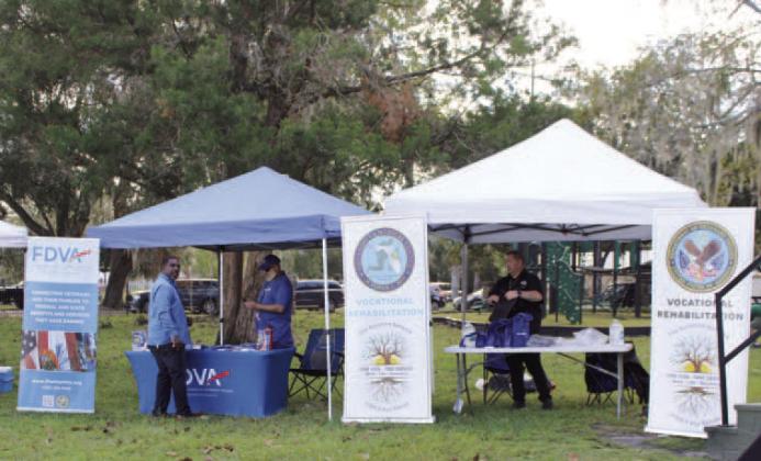 The 2nd Annual Veterans Fair Sponsored by The Mercy Foundation. PHOTO/TERRY LLOYD