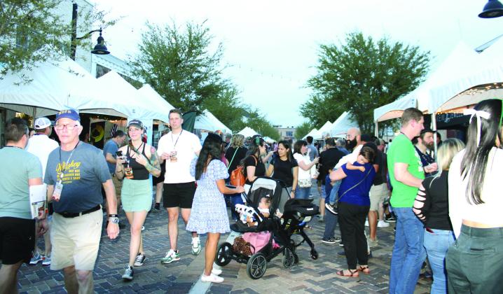 Building on the success of last year’s successful Whiskey in the Cloud, the 2024 Levee Liquors spirits festival packed downtown New York Avenue Saturday night. Story and photos by Terry Lloyd