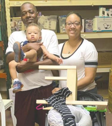 Aaron, Amber, and their infant son, Aaron Jr., regained hope, stability and dignity after losing everything when a fire destroyed their Kissimmee home in Blossom Park Villas. The Mustard Seed fully furnished the family’s new home, as well as provided them with clothing and new baby items.