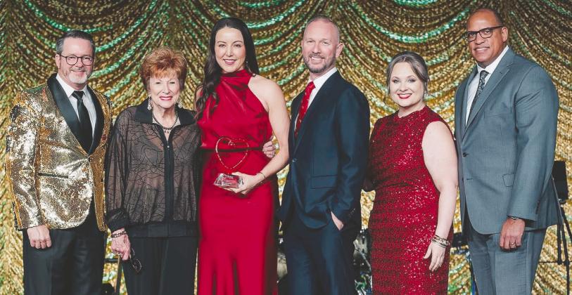 The Osceola Chamber passed its gavel to Rebekah Hurd and honored Adrianna Sekula with the Linda Goodwin-Nichols Service Award and Danny Ruiz Manrique the Bill Hansen Unity Award at its 101st Annual Meeting. (Photos/Osceola Chamber)