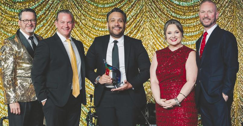 The Osceola Chamber passed its gavel to Rebekah Hurd and honored Adrianna Sekula with the Linda Goodwin-Nichols Service Award and Danny Ruiz Manrique the Bill Hansen Unity Award at its 101st Annual Meeting. (Photos/Osceola Chamber)