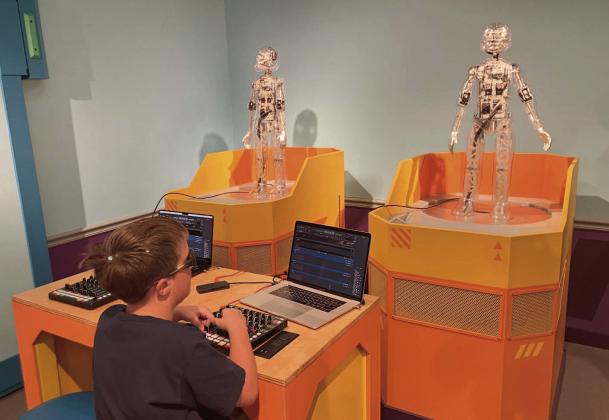 The WonderLab, where visiting children can study robotics and other STEAM technology, has opened at Give Kids the World. PHOTO/DAVID CHIVERS