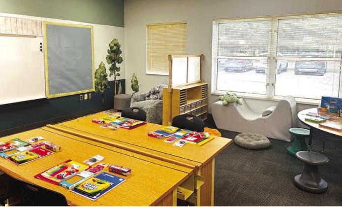 Neptune Elementary’s kindergarten and first grade trauma center, the only one of its kind in the county, has been given a makeover through the Additions Financial “Renovate to Educate Program,” including a new sensory quiet area and plenty of school supplies. PHOTO/MING HENRY