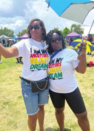 Juneteenth was on full display Saturday at Kissimmee Lakefront Park, where there was a community of African Americans coming together and celebrating life.